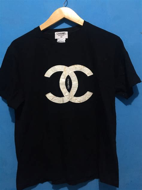 chanel t shirt man|vintage chanel t shirt.